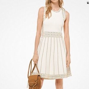 NWT Michael Kors Studded Stretch-Knit